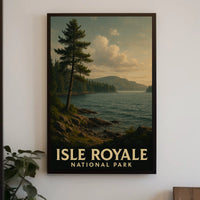 Isle Royale Scenic Wanderlust Poster