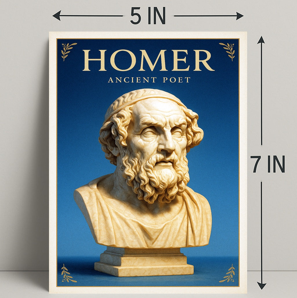 Homer Ancient Poet Poster PosterGoat