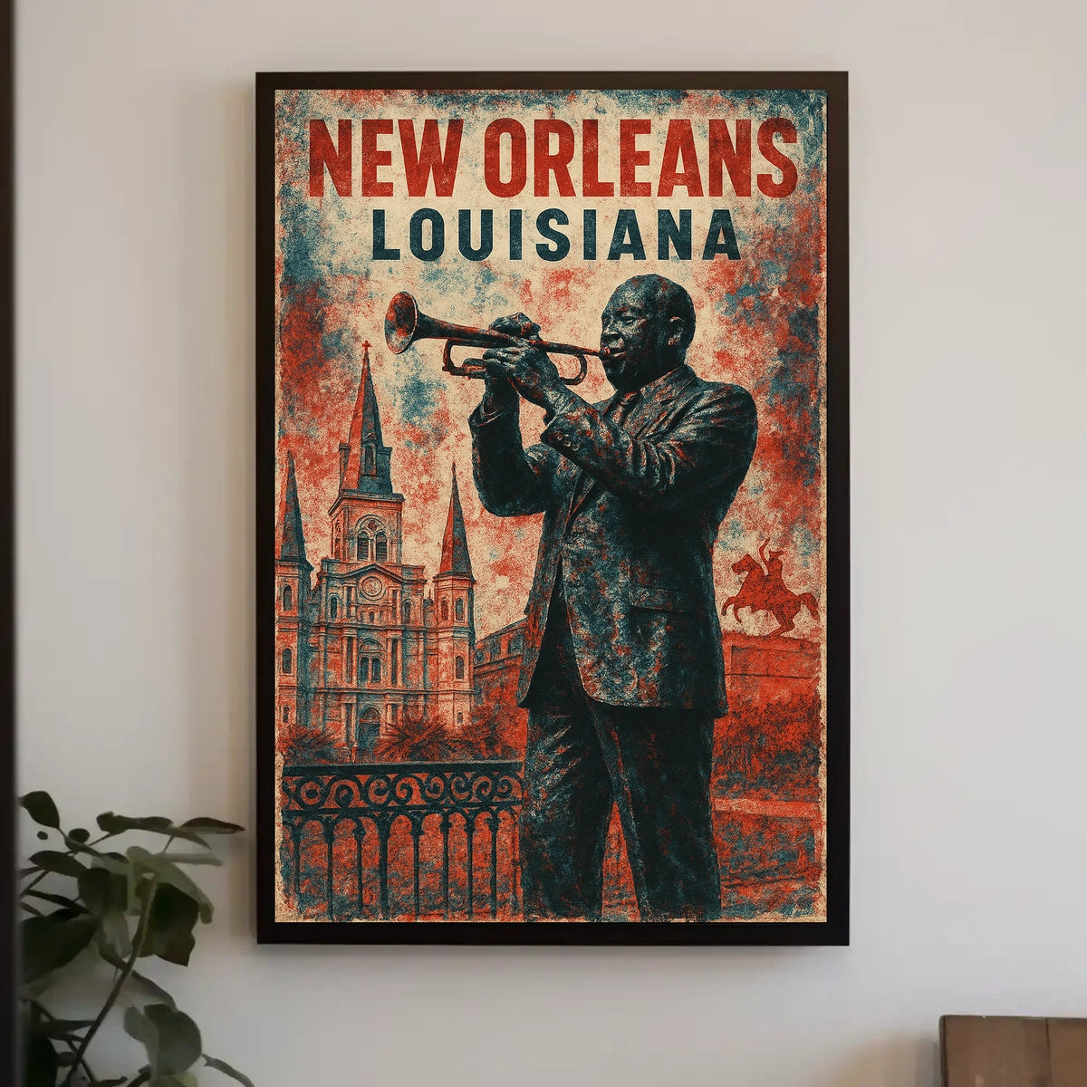 Jazz In New Orleans Poster
