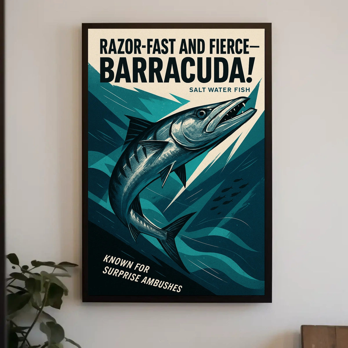 Barracuda Razor-Fast and Fierce Poster