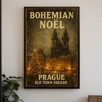 Bohemian Noël In Prague Poster