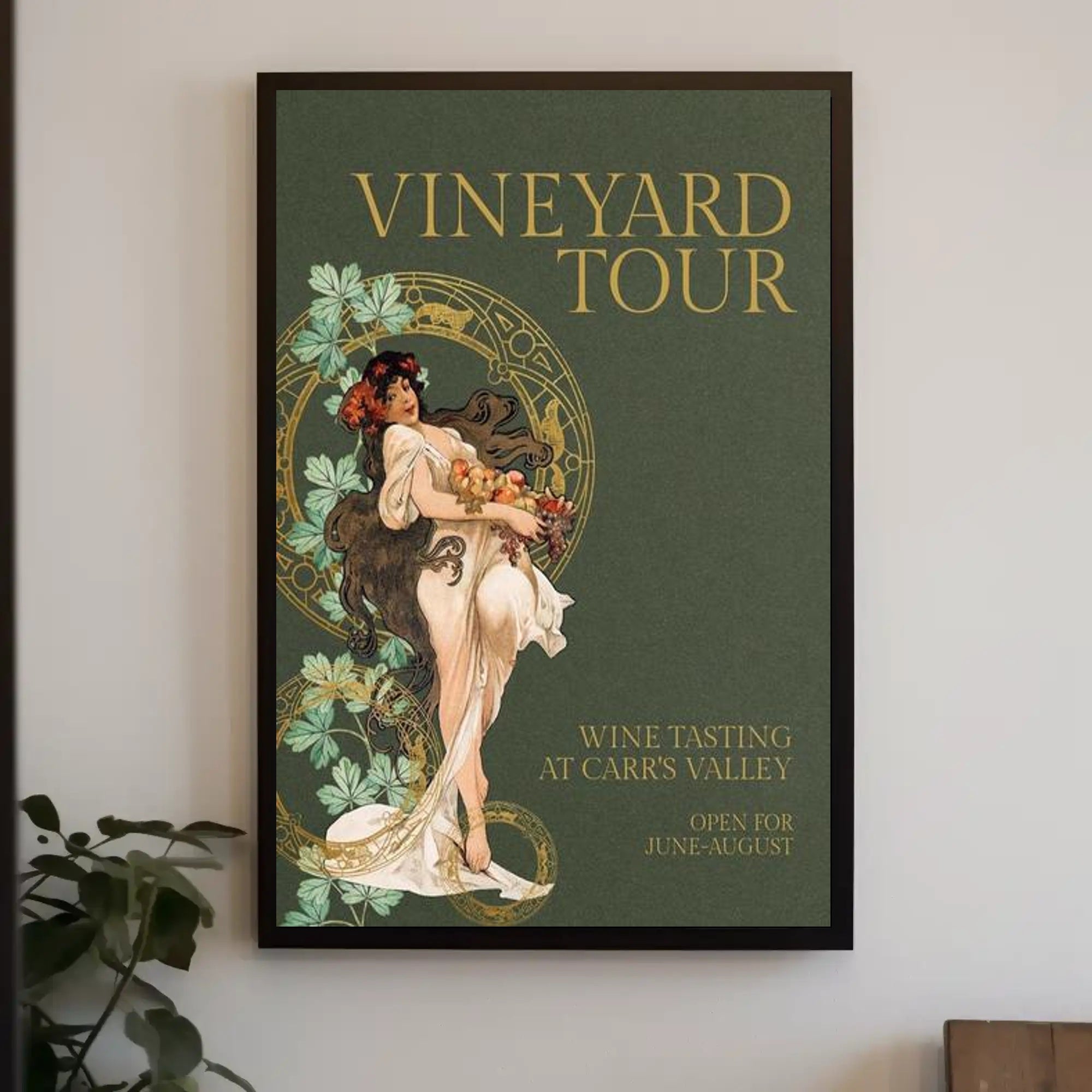 Vineyard Tour Poster
