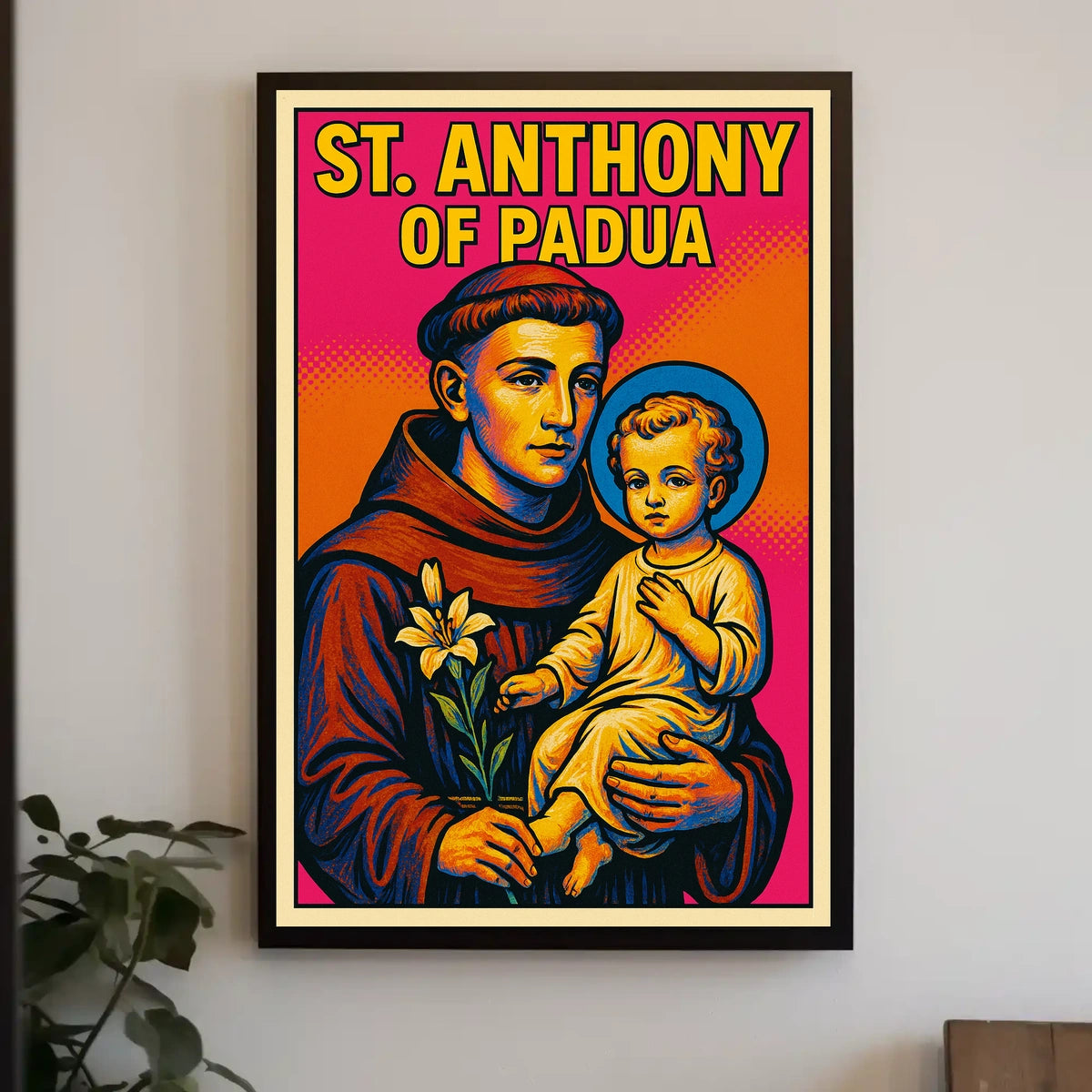 St. Anthony of Padua Poster