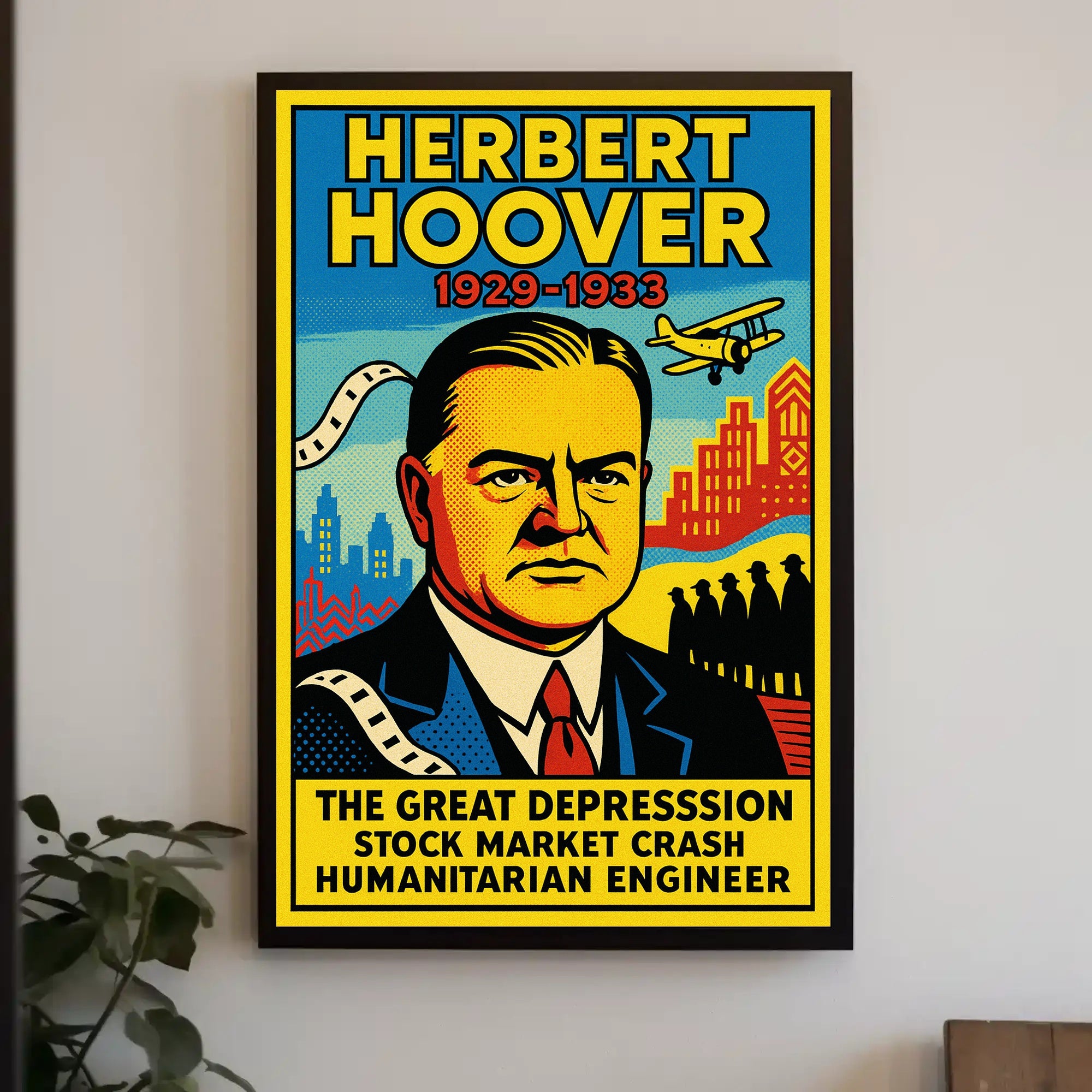 Herbert Hoover 31st President Poster PosterGoat