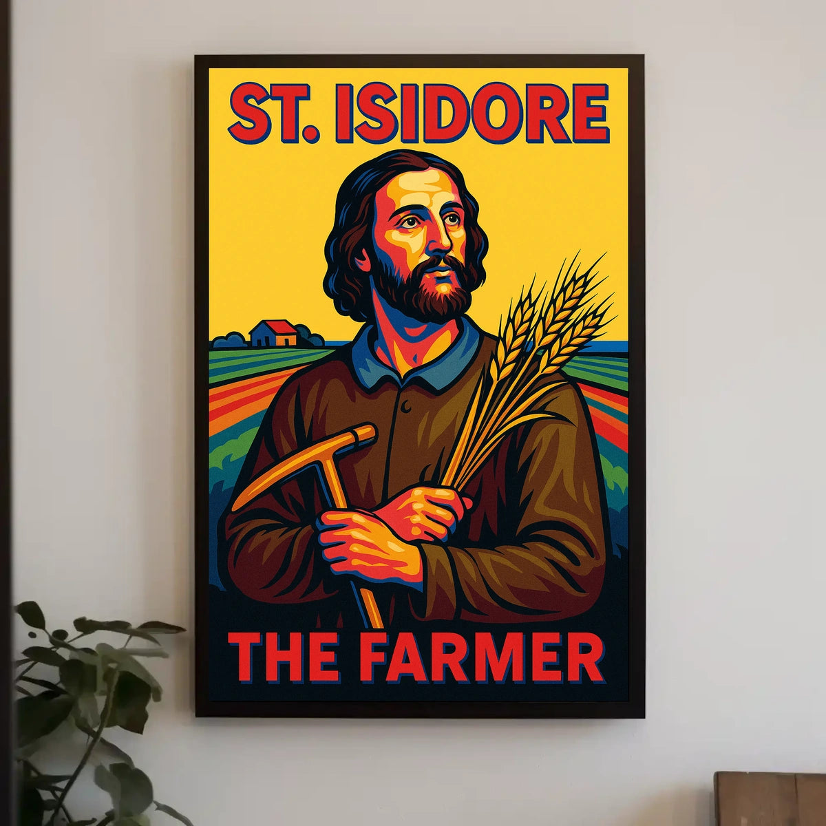 St. Isidore the Farmer Poster
