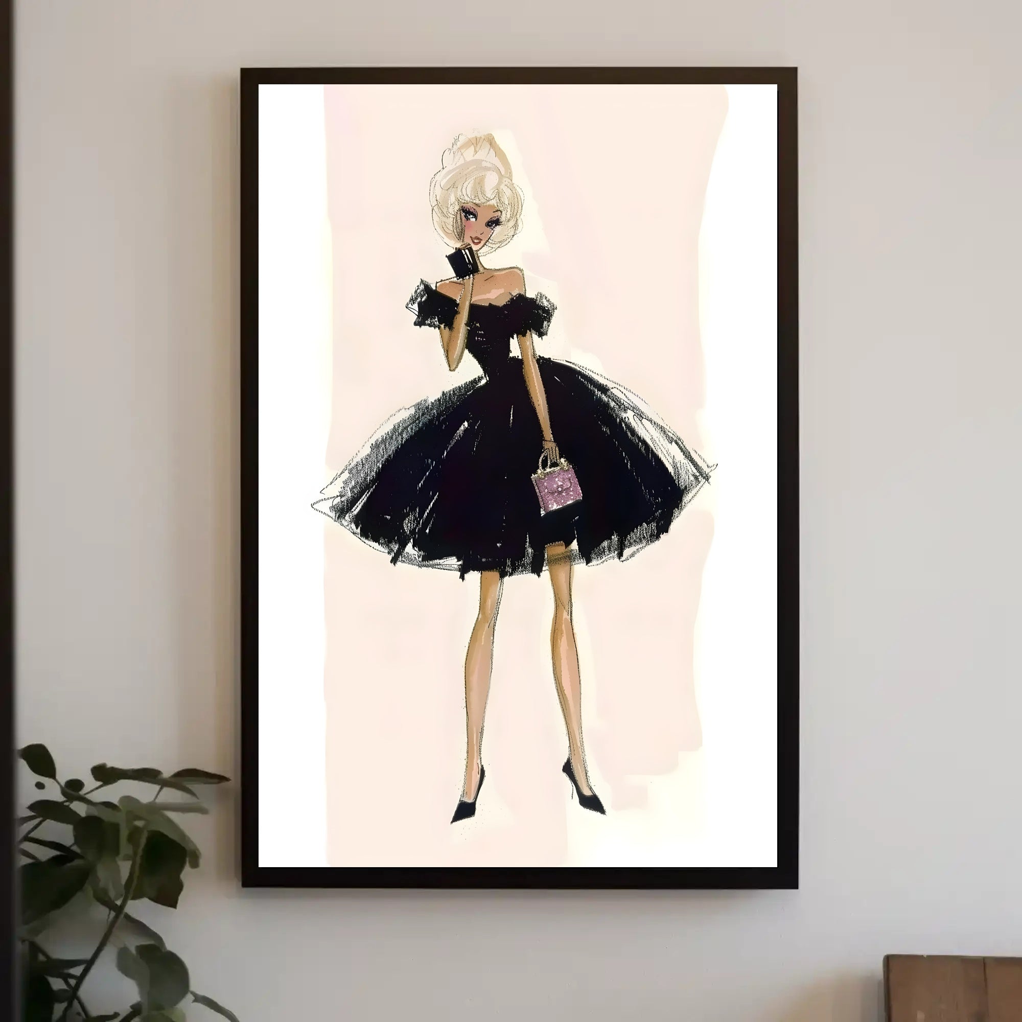 Elegant Fashion Illustration Poster