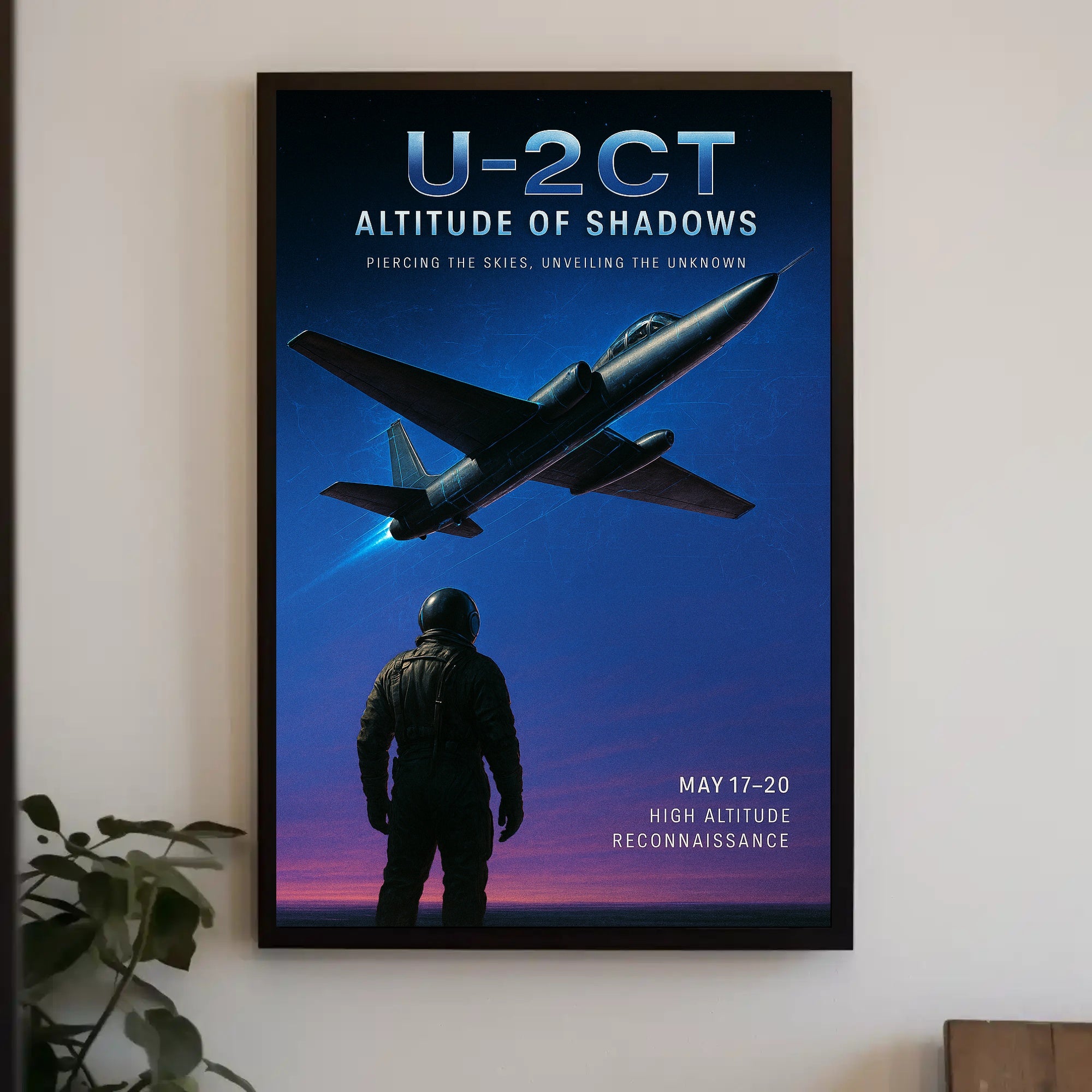 U-2CT Altitude of Shadows Poster