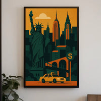 New York City Vibes Poster