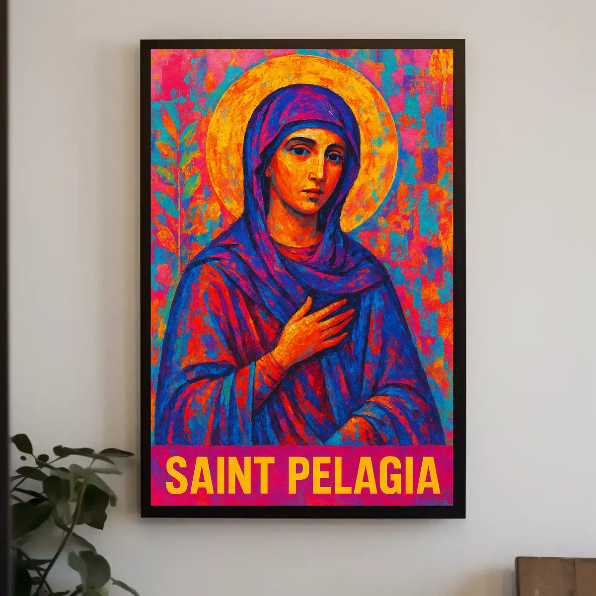 Saint Pelagia Poster