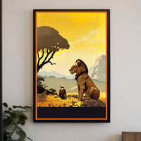 Guardians of the Savanna Poster