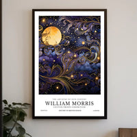 William Morris Cotton Prints Exhibition Poster