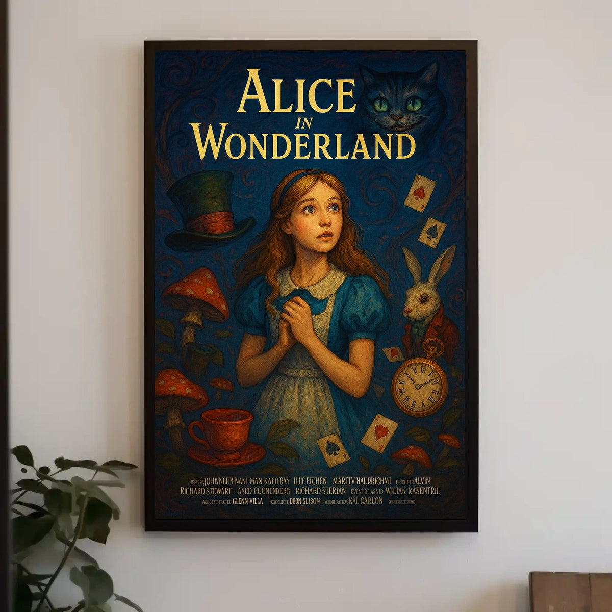 Alice in Wonderland Poster