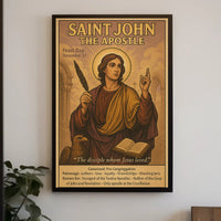 Saint John the Apostle Poster PosterGoat