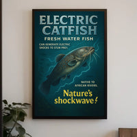 Electric Catfish Natures Shockwave Poster