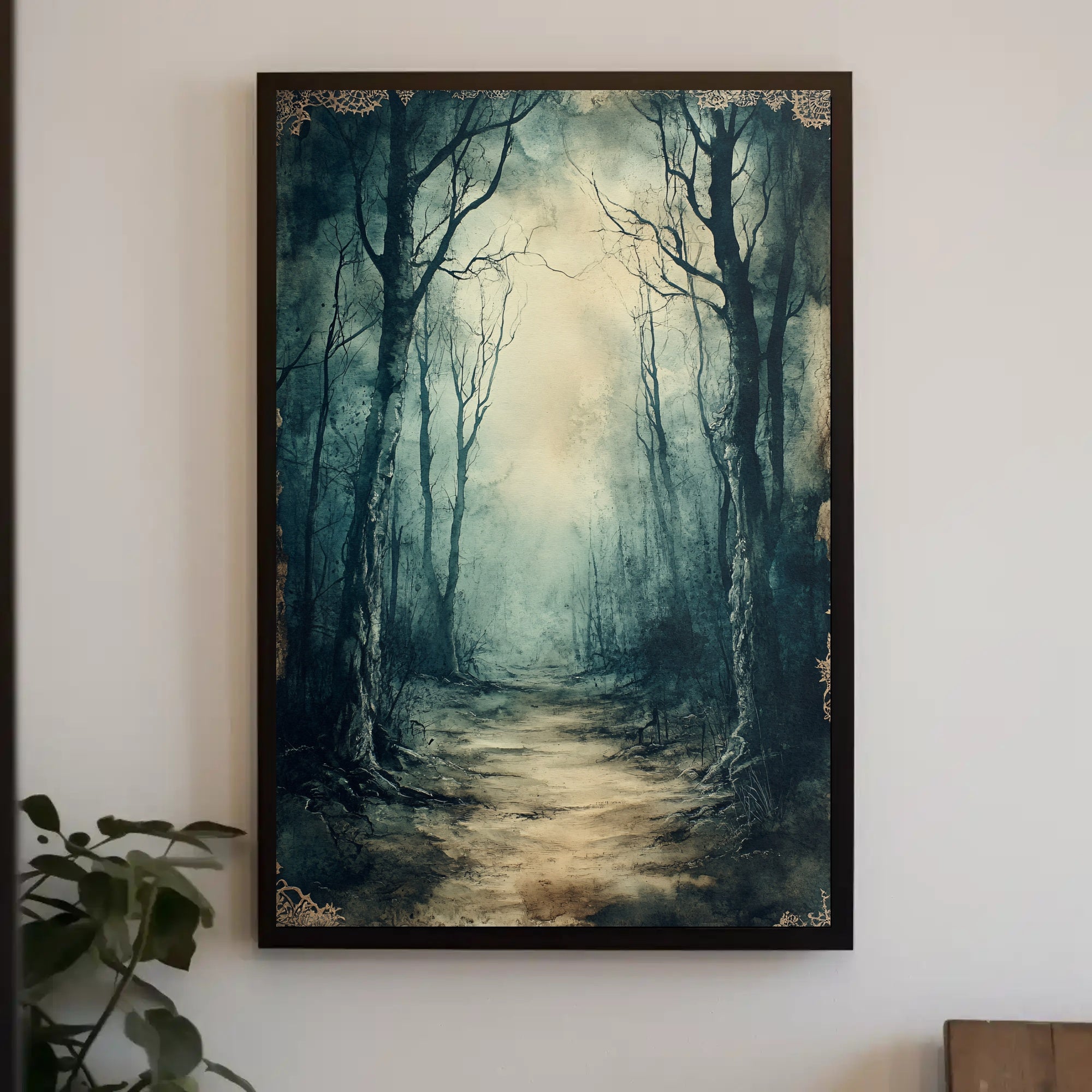 Enchanted Forest Path Poster