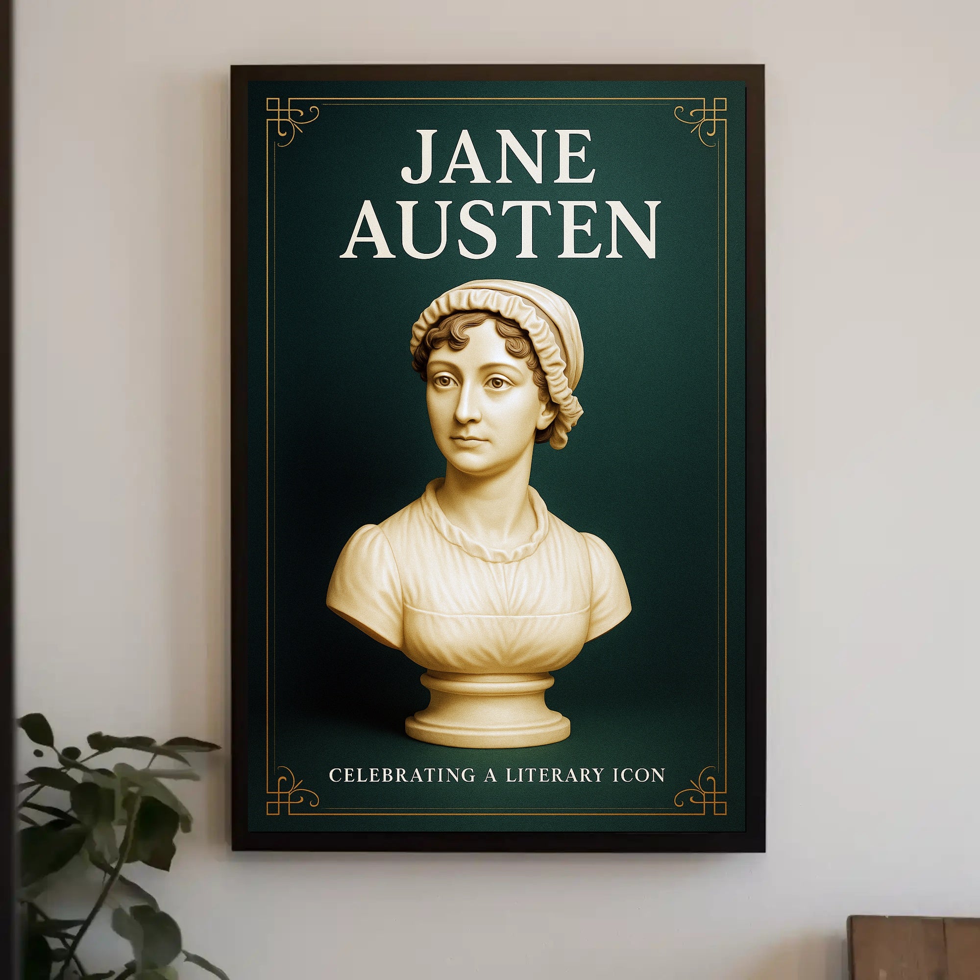 Jane Austen Celebrating a Literary Icon Poster PosterGoat
