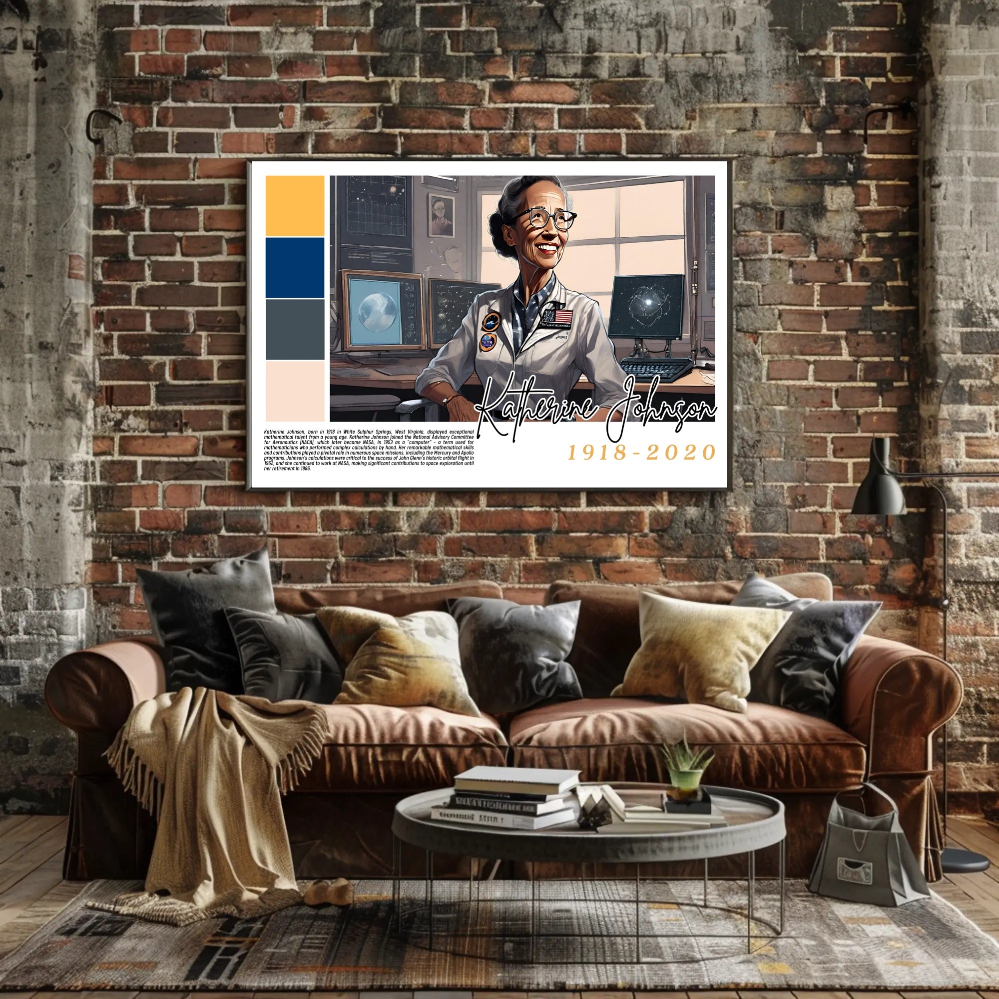 Tribute to a Pioneering Mathematician Poster