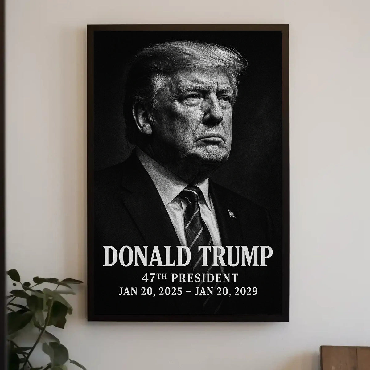 Donald Trump Visionary Modern Times American Pride Patriotism Photography Realism Leadership Poster