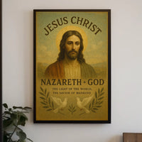 Jesus Christ The Light of the World Poster