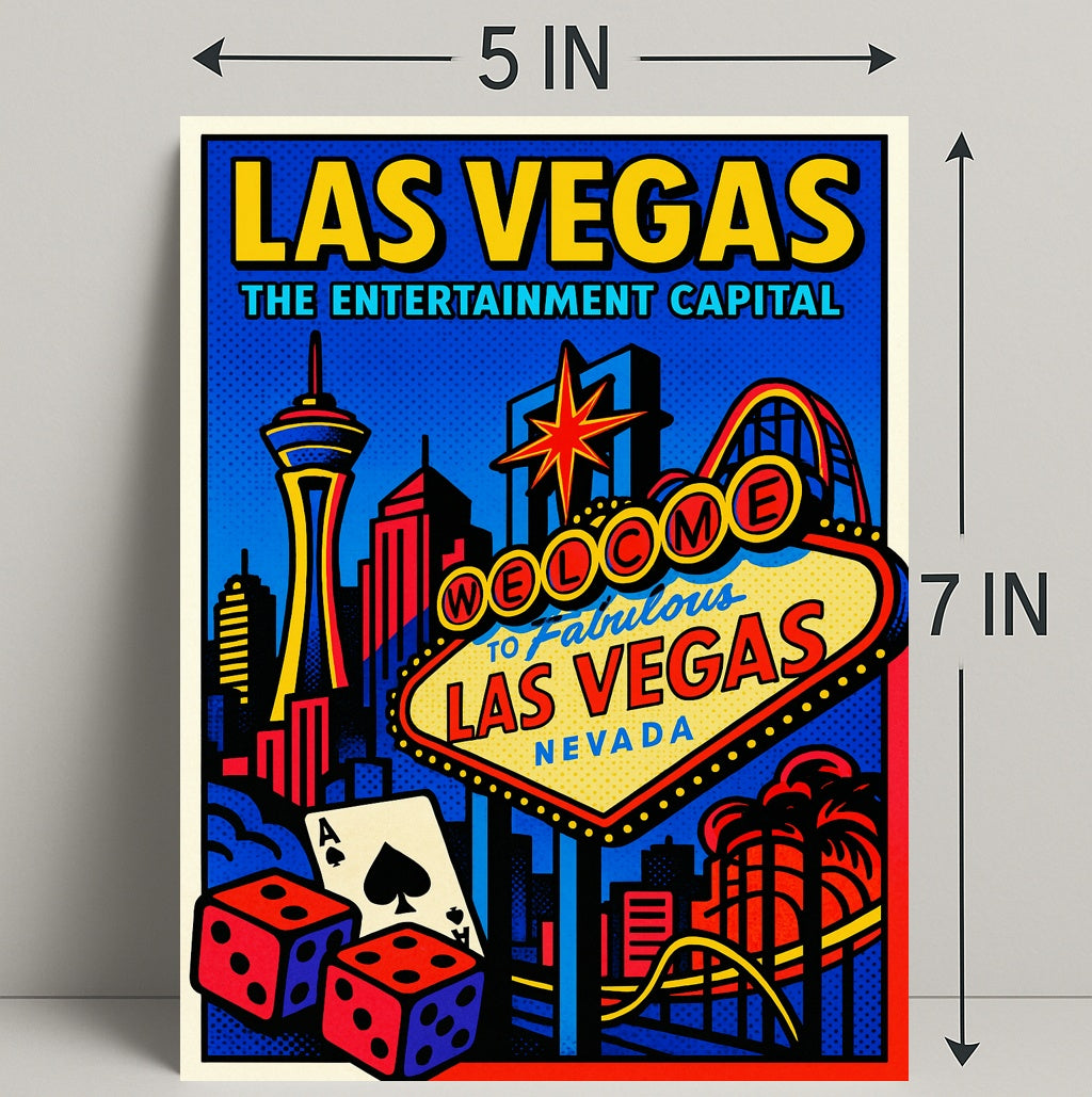 Welcome to Las Vegas Poster PosterGoat