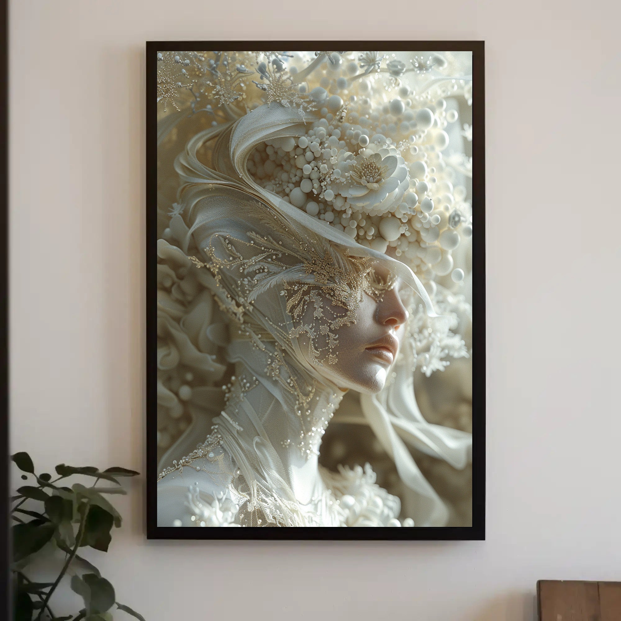 Mystical Library Fantasy Magic Adventure Poster PosterGoat