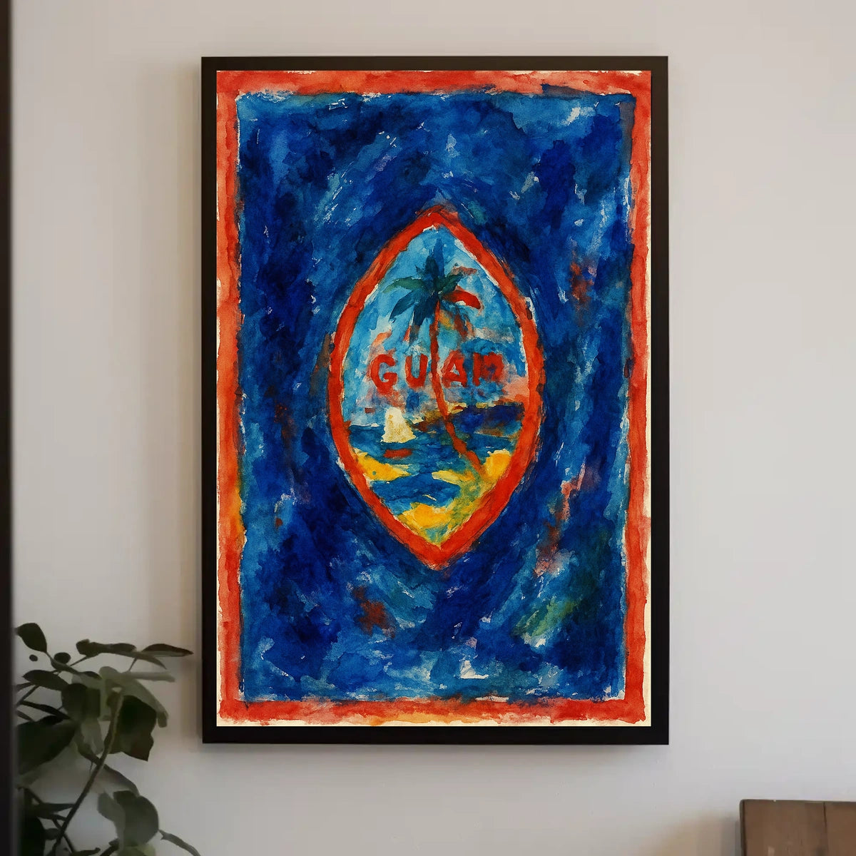 Guam Artistic Representation Poster