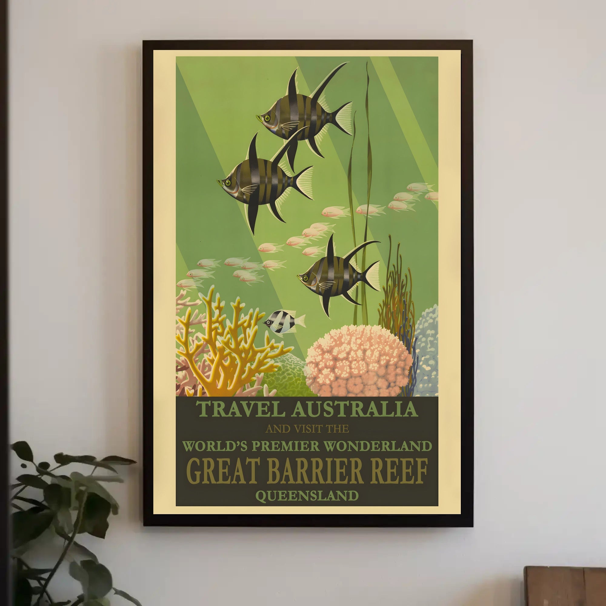 Exploration of Marine Wonders Travel Poster