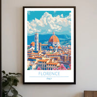 Florence Skyline Poster