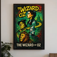 Wizard of Oz Whimsical Journey Fantasy or Mythology Poster PosterGoat