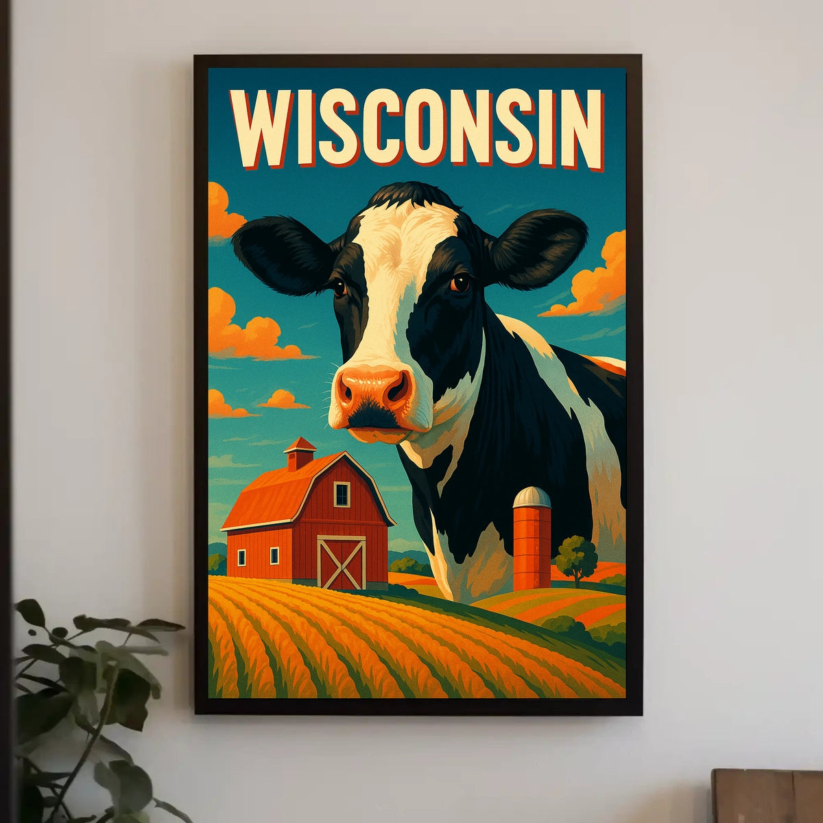 Wisconsin Countryside Charm Poster