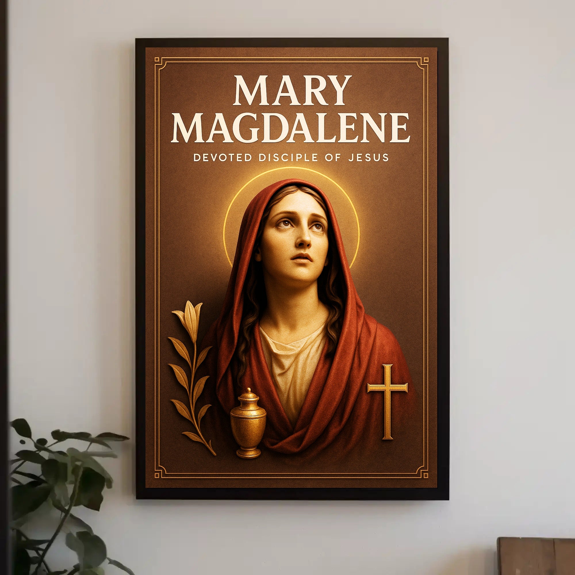 Mary Magdalene Devoted Disciple Poster PosterGoat