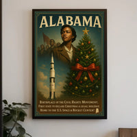 Alabama A Historical And Cultural Poster