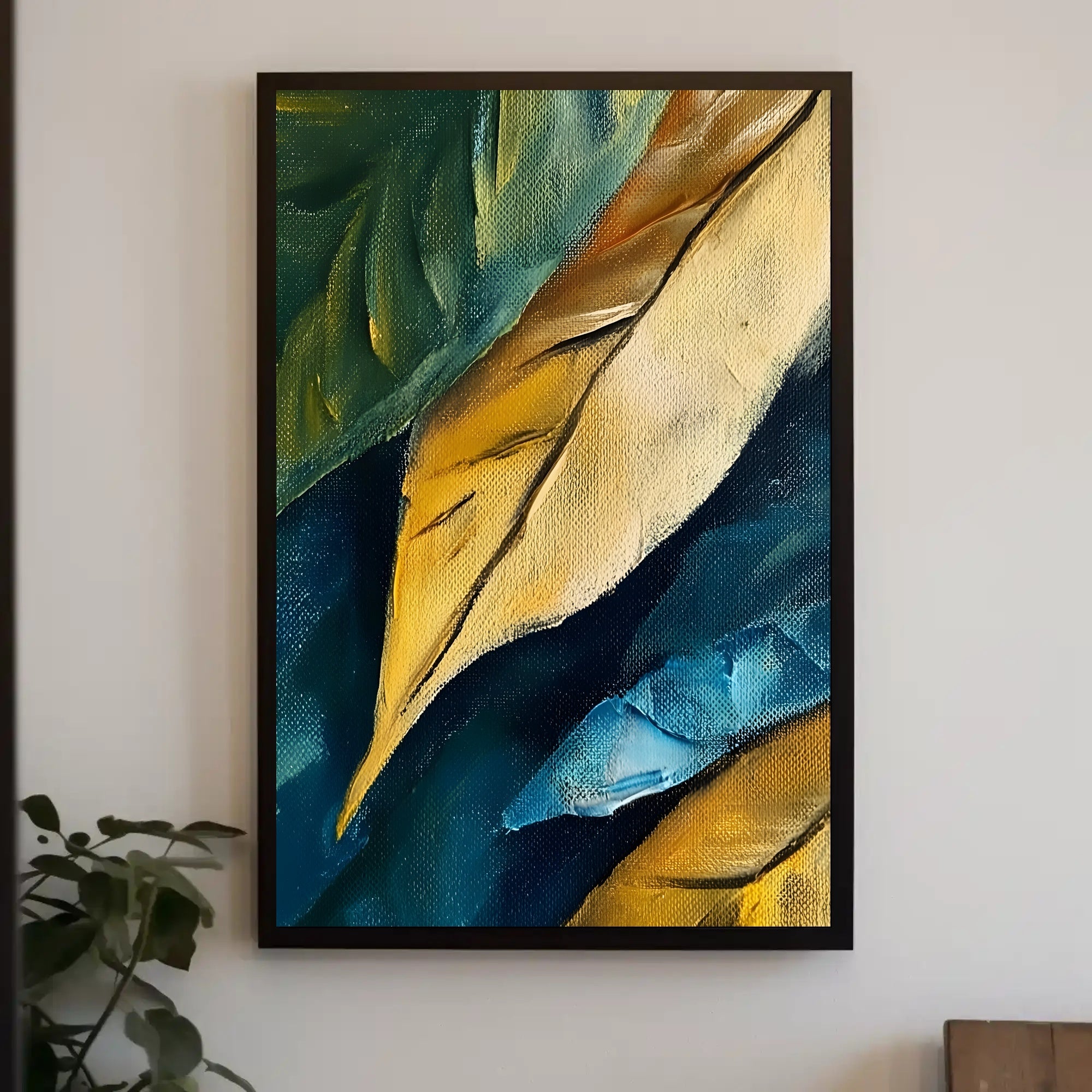 Abstract Colorful Canvas Poster Wall Art Print