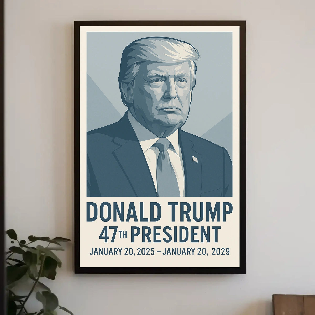 Donald Trump 47th President Poster