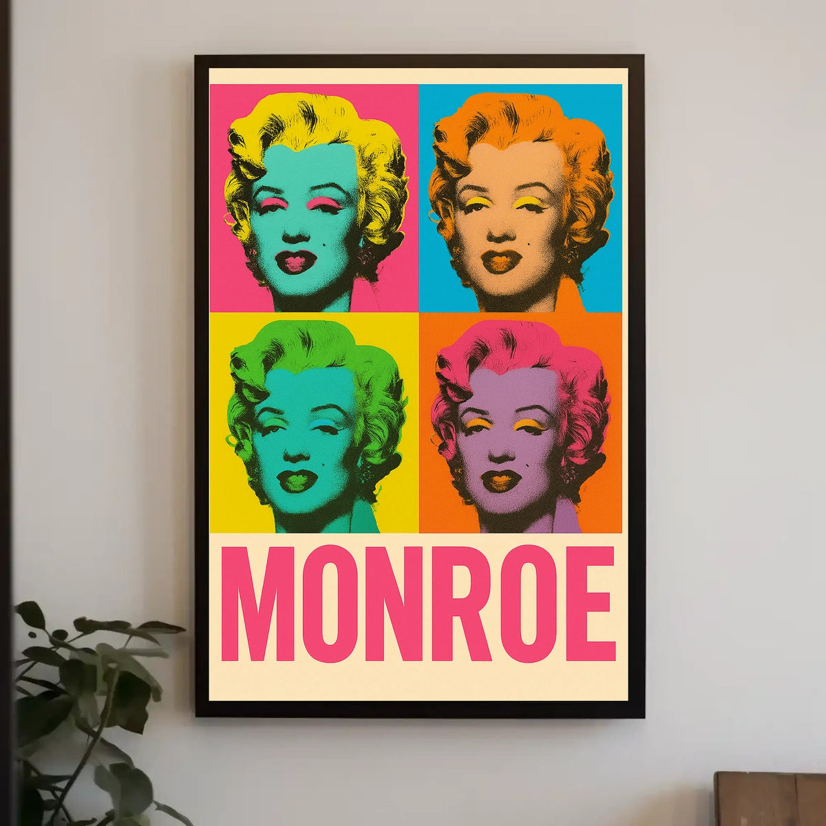Monroe Pop Art Poster