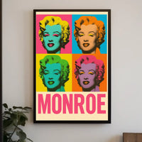 Monroe Pop Art Poster