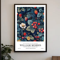 William Morris Cotton Prints Exhibition Poster