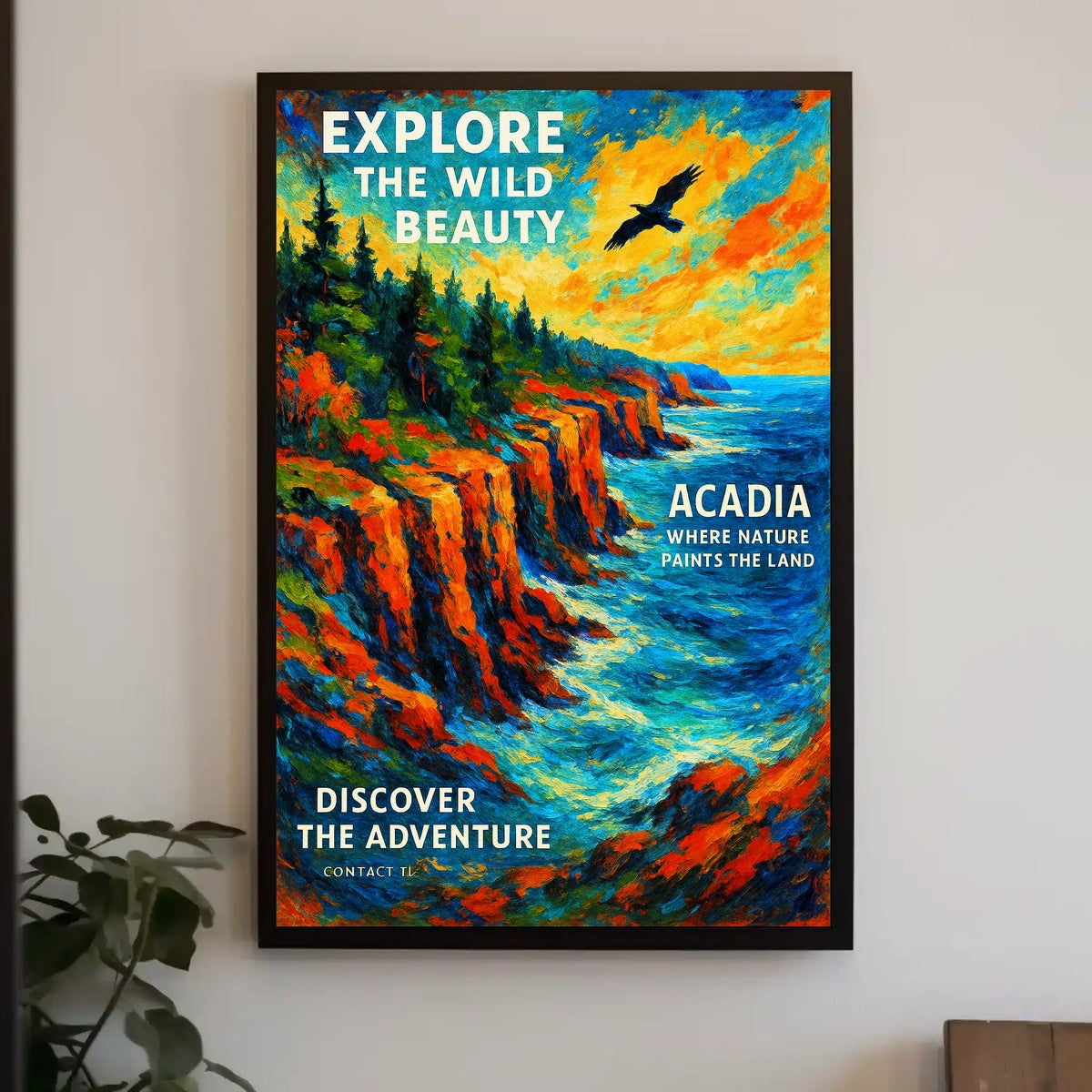 Explore the Wild Beauty of Acadia Poster