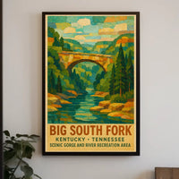 Big South Fork Scenic Area Poster