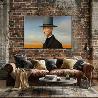 Timeless Elegance: Man in Top Hat Historical Poster