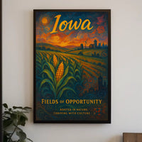 Iowa Fields Of Opportunity Poster