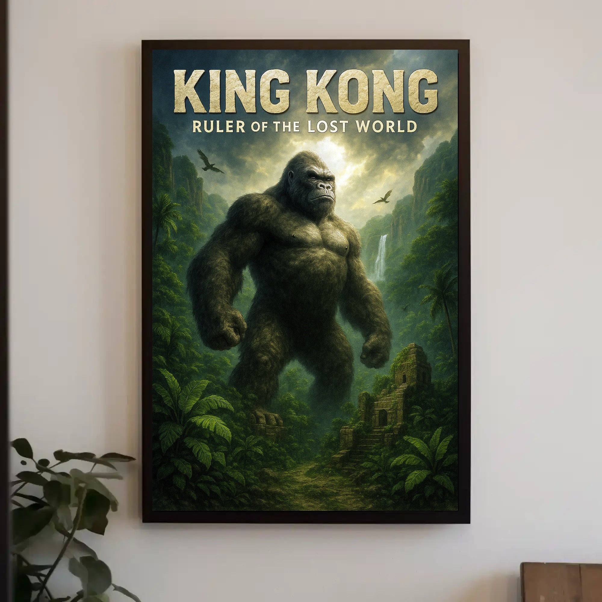 King Kong Ruler of the Lost World Poster PosterGoat