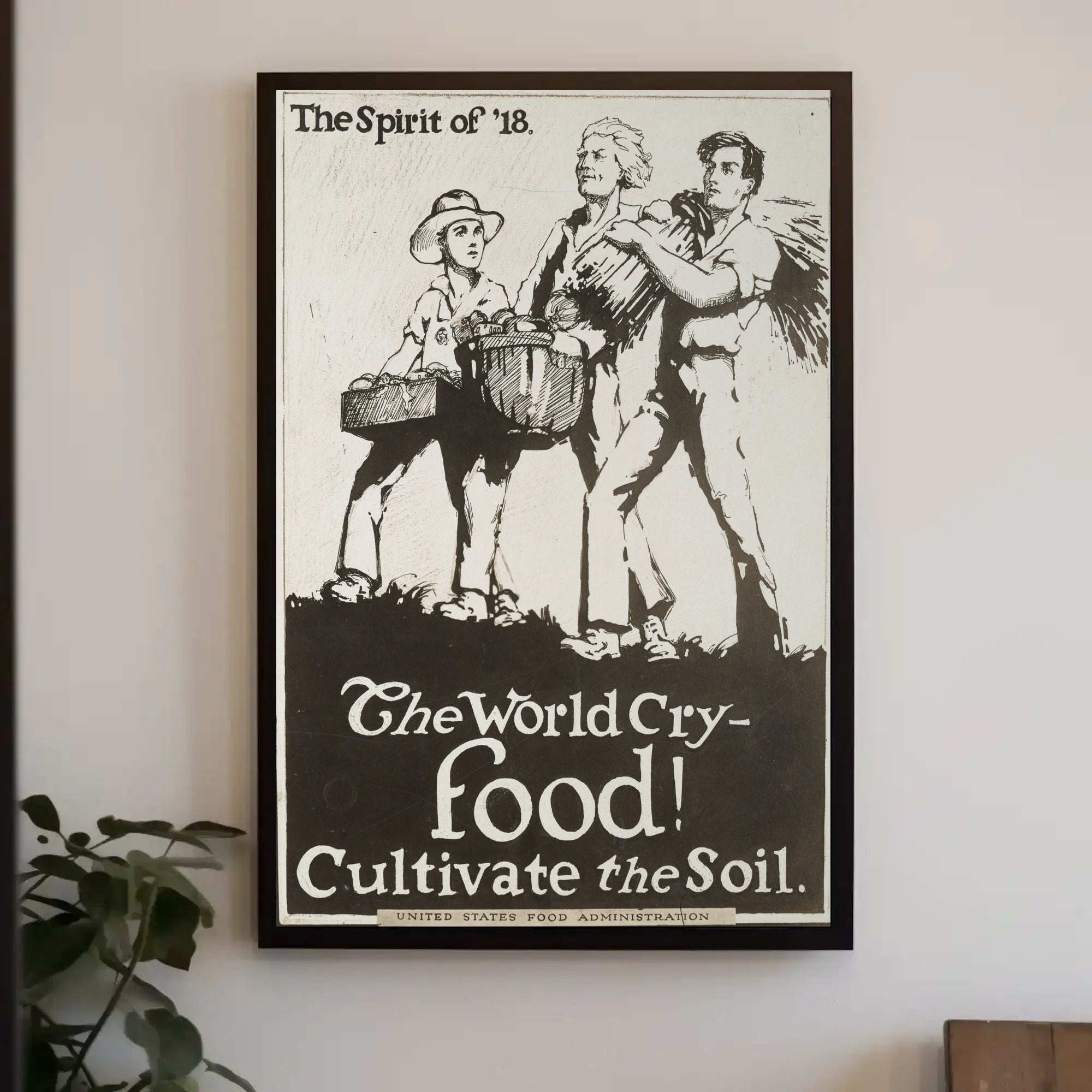 The Spirit of '18 Patriotic Propaganda Poster PosterGoat