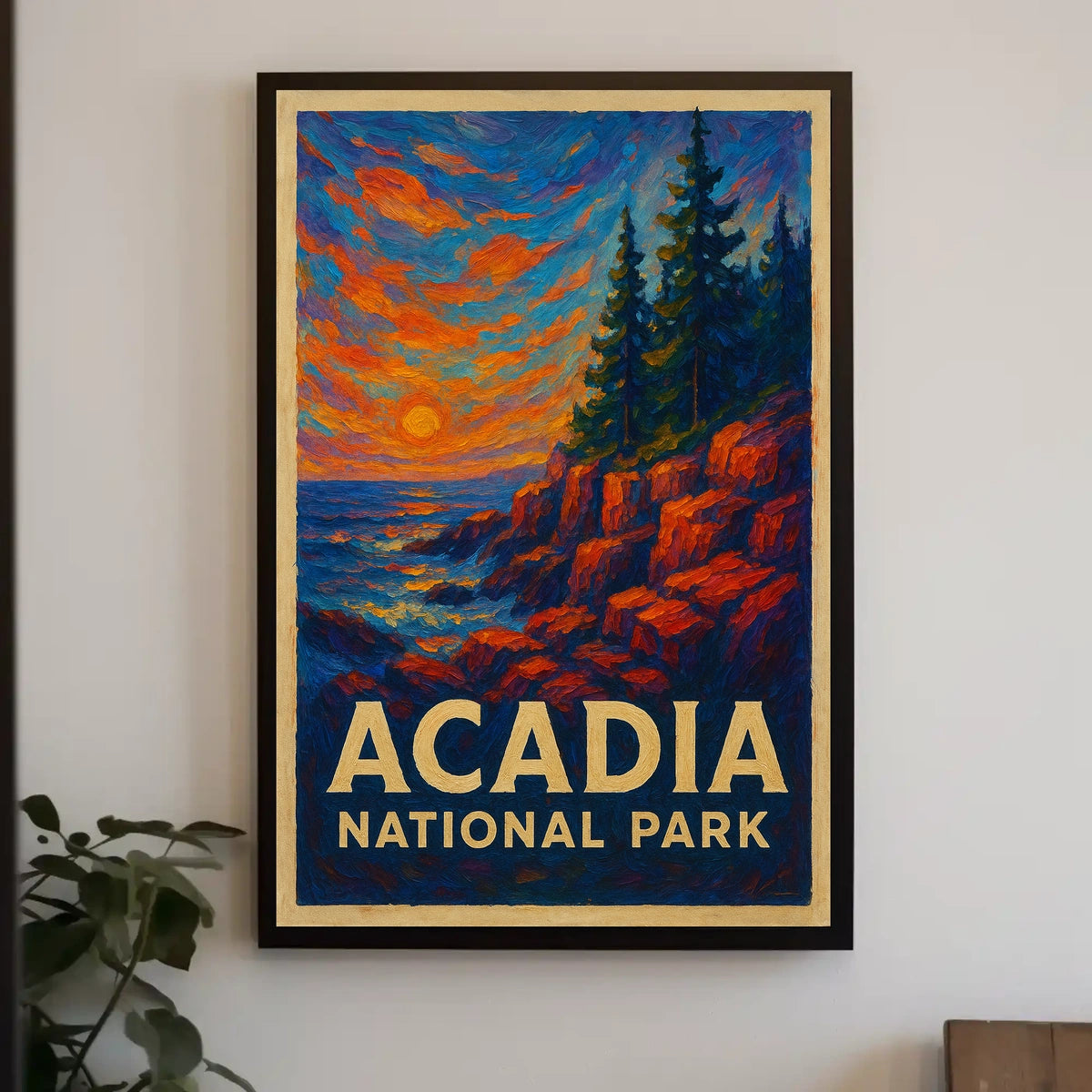 Acadia National Park Scenic Beauty Poster
