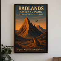 Badlands National Park Poster