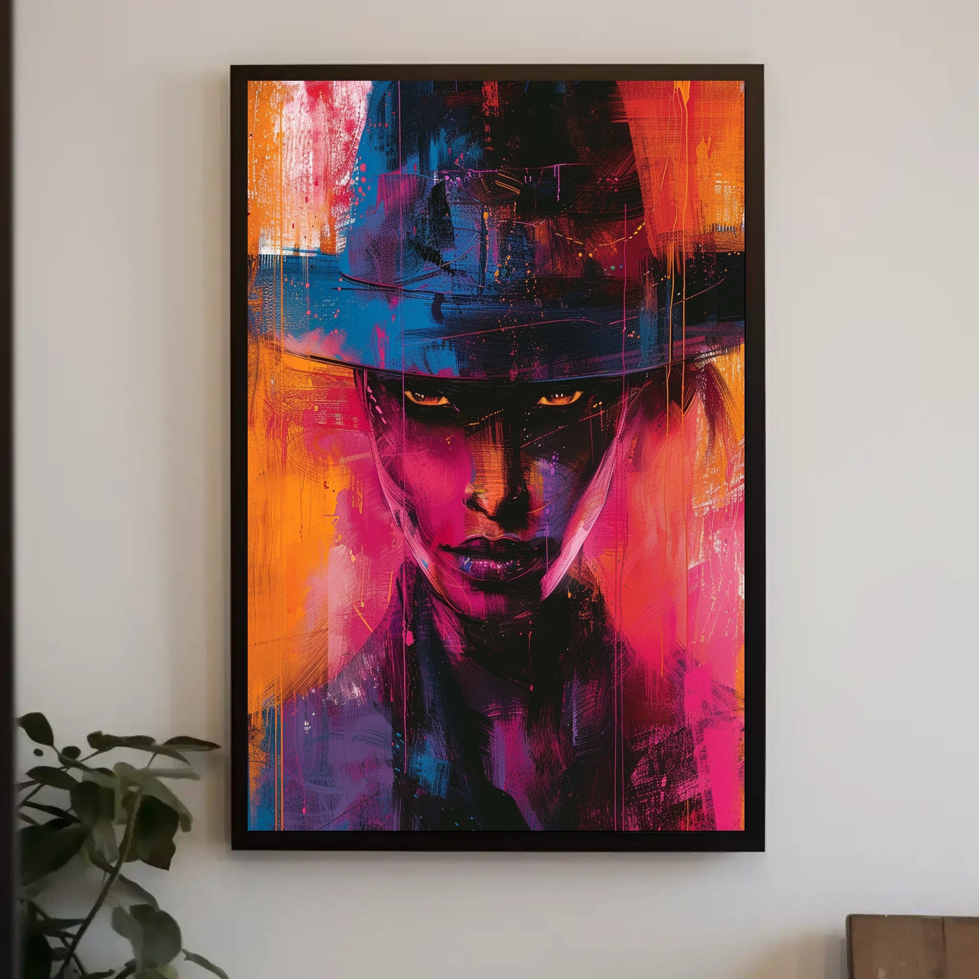 The Enigmatic Portrait Poster PosterGoat