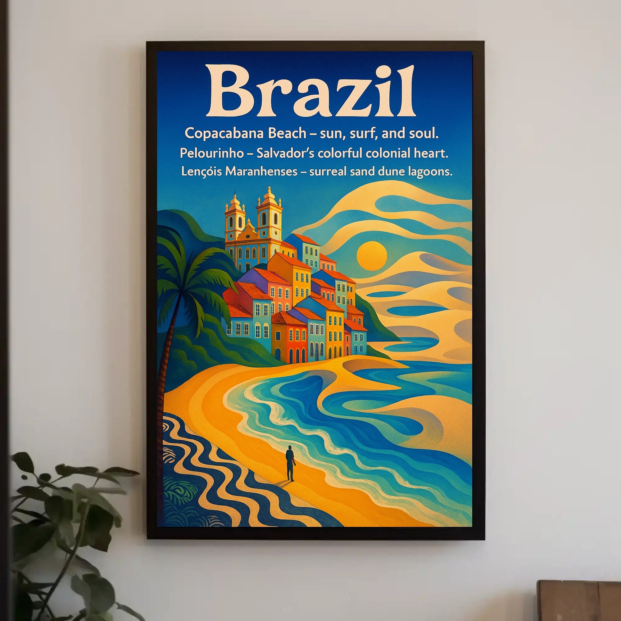 Discover Brazil Poster