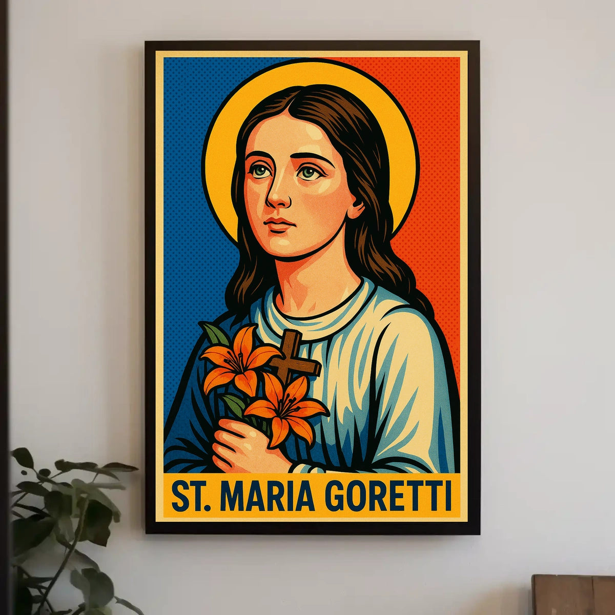 St. Maria Goretti Poster