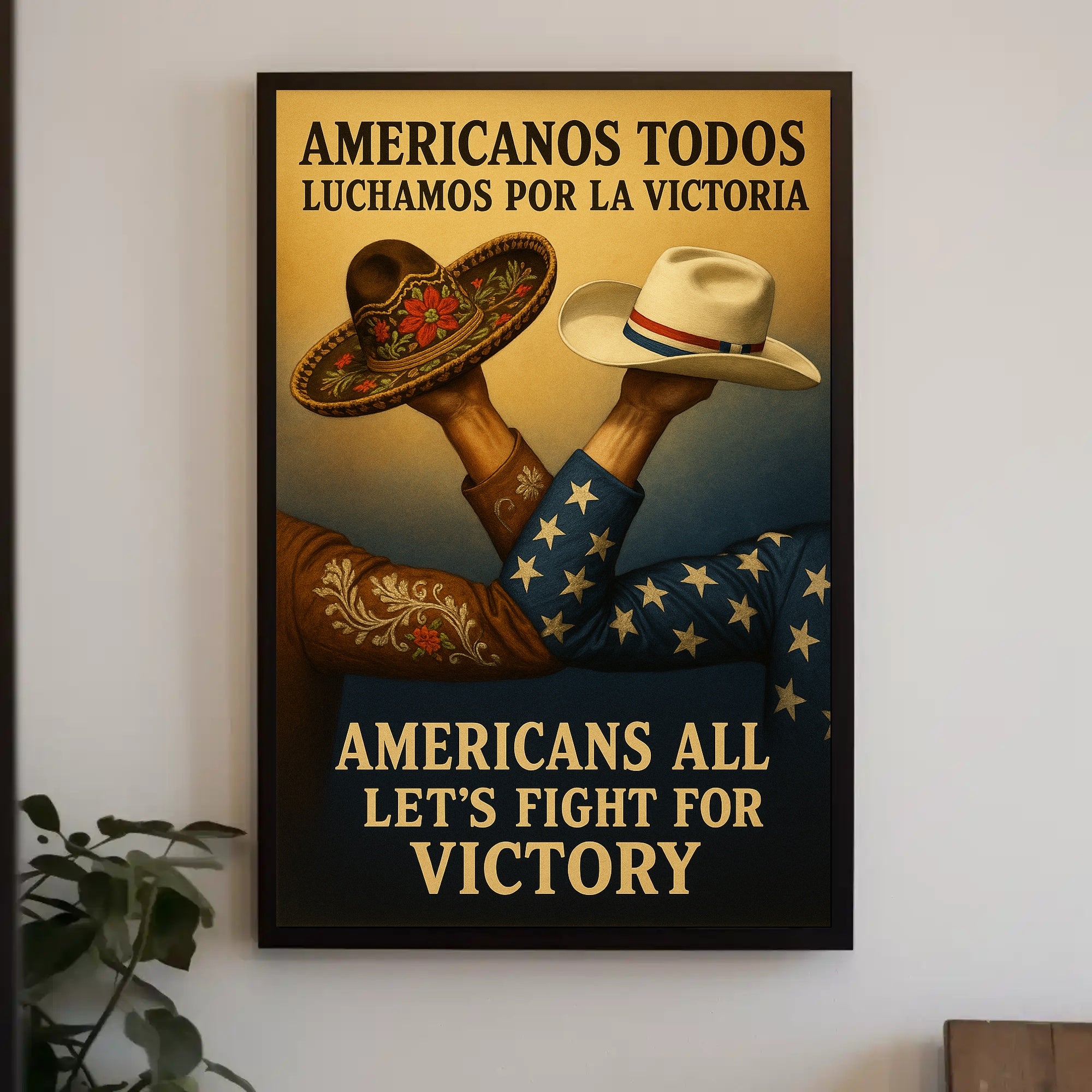 United for Victory Poster