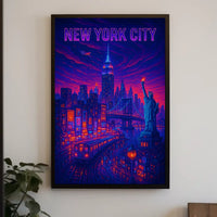 New York City Skyline Poster